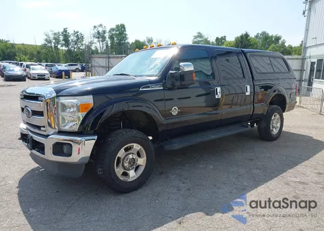 2016 Ford F-250 Xlt из США, поврежденный, VIN 1FT7W2BT5GEC27620